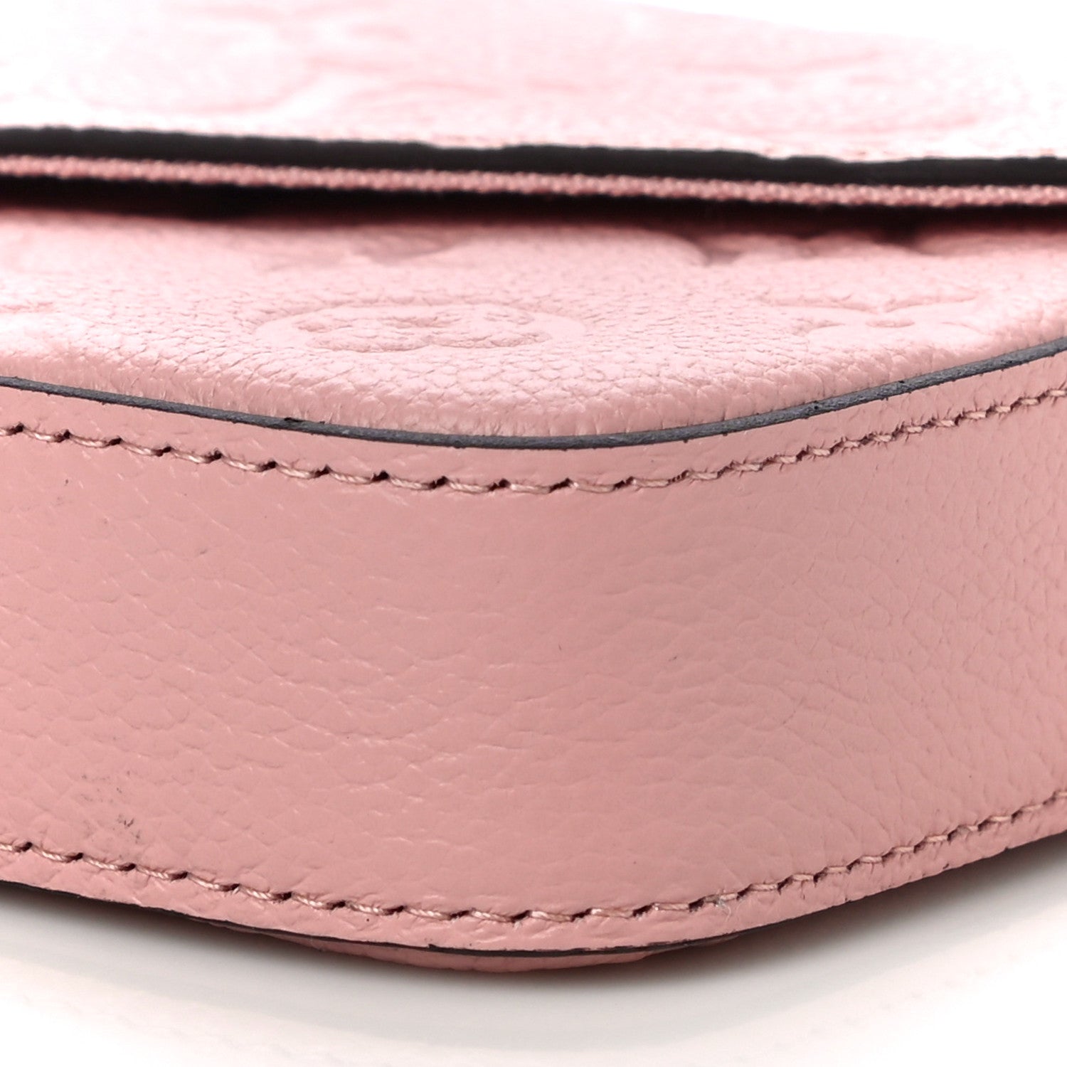 Louis Vuitton Empreinte Pochette Felicie Chain Wallet Rose Poudre 9 of 10