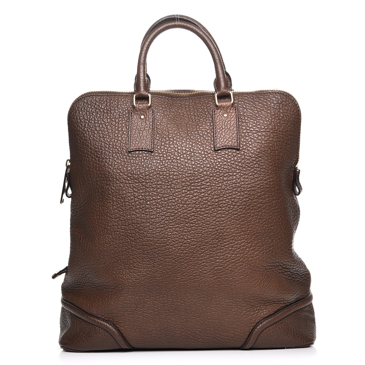 Burberry Grainy Calfskin Mens Holdall Tote Brown 1 of 9