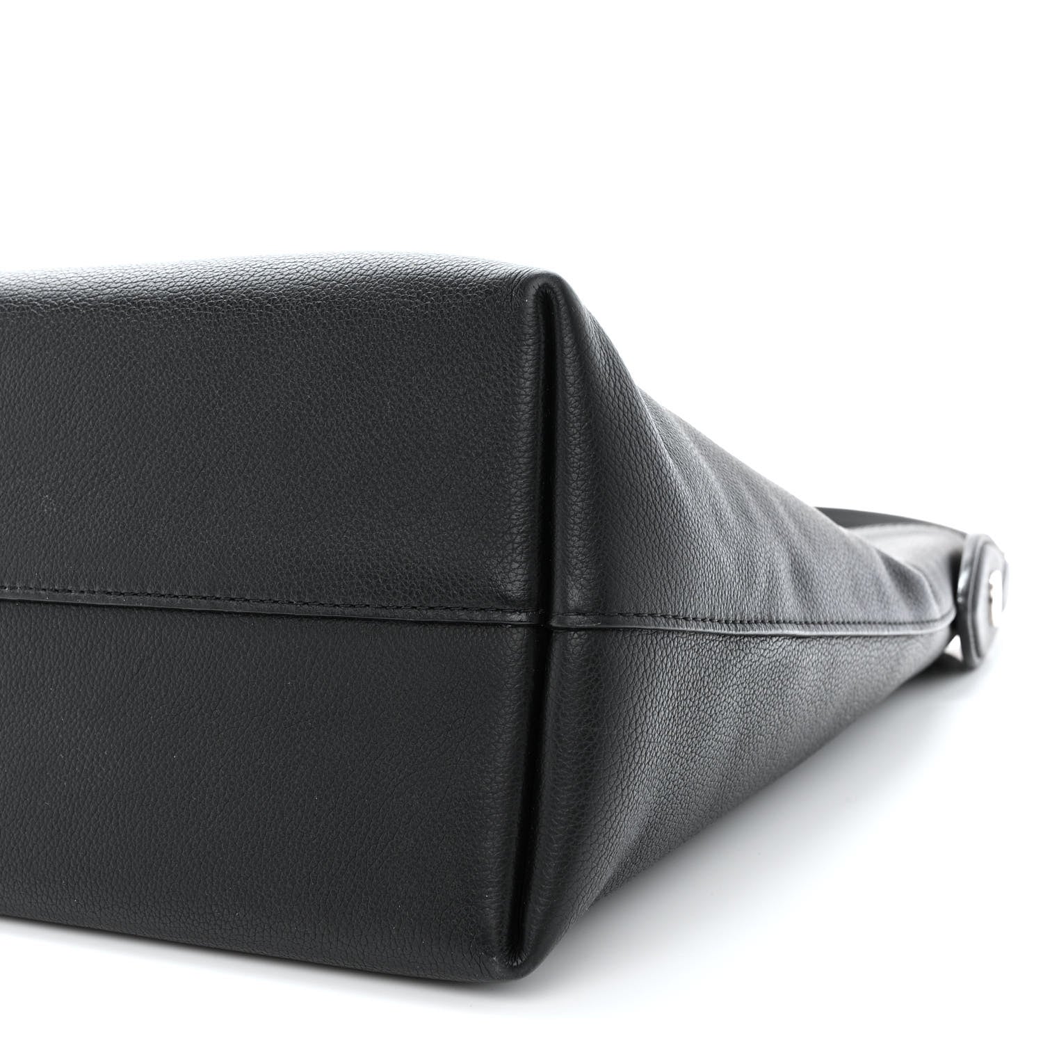 Louis Vuitton Calfskin Lockme Hobo Black 10 of 15