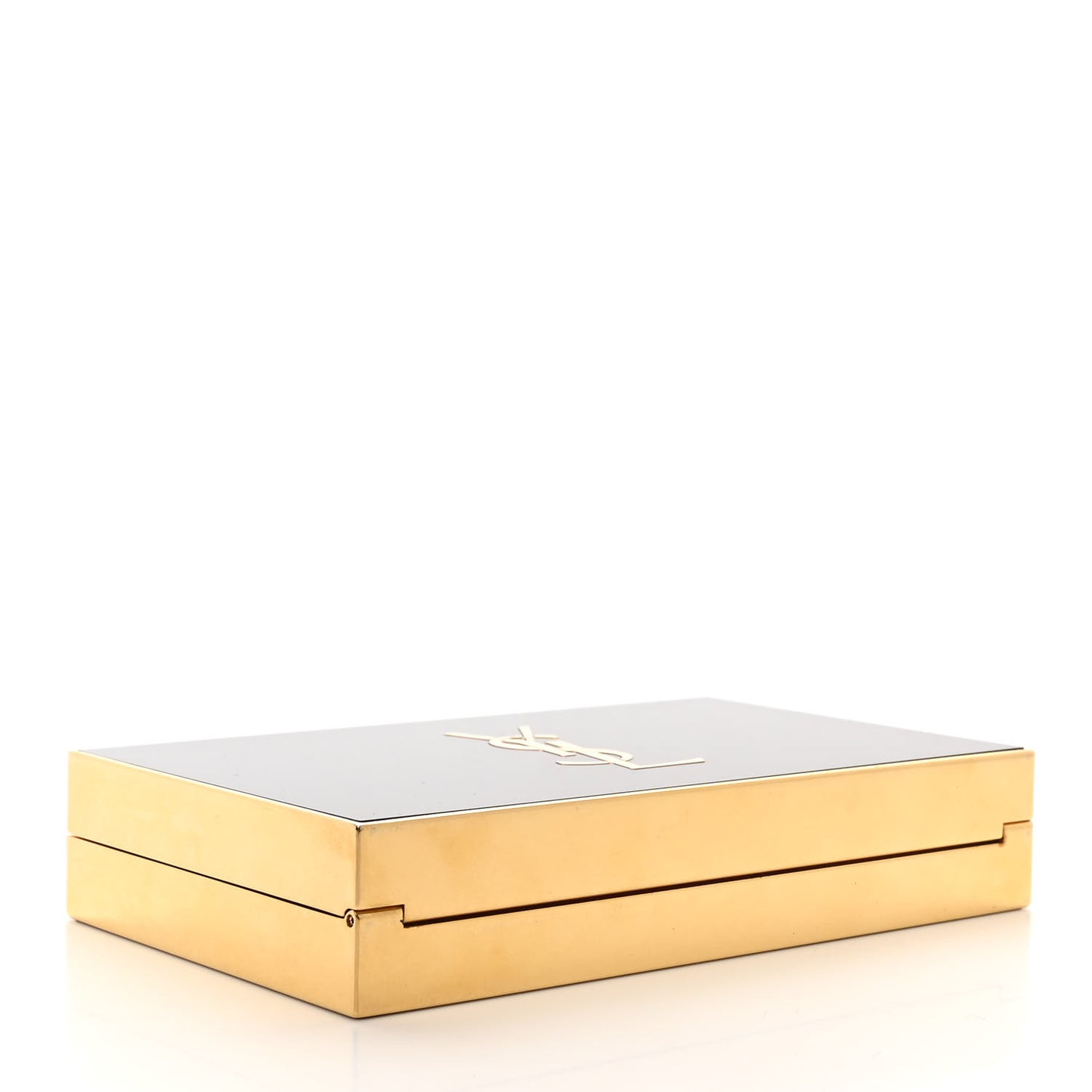 Plexiglass Monogram Minaudiere Tuxedo Box Clutch Black