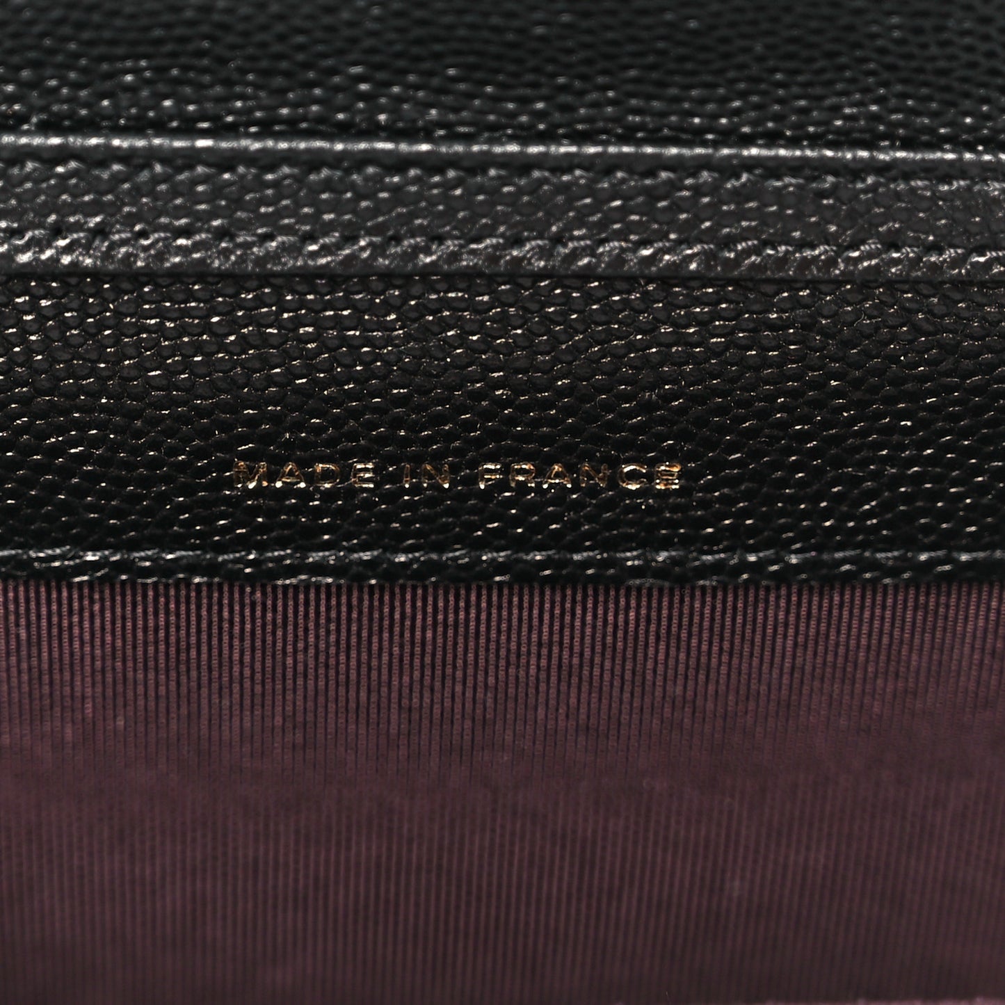 Caviar Quilted Belt Bag Black
