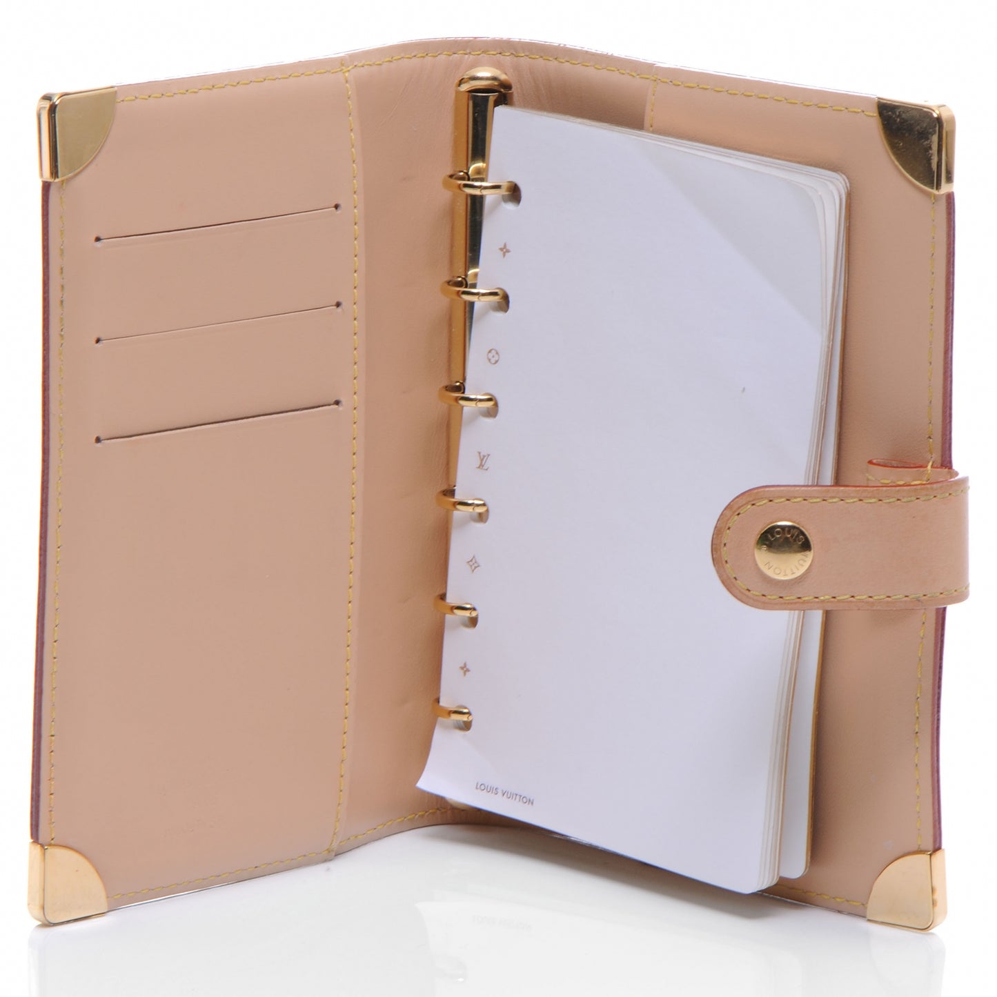 Monogram Multicolor Small Ring Agenda Cover White