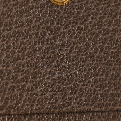 Gucci GG Supreme Monogram Web Ophidia Card Case Beige New Acero 7 of 7