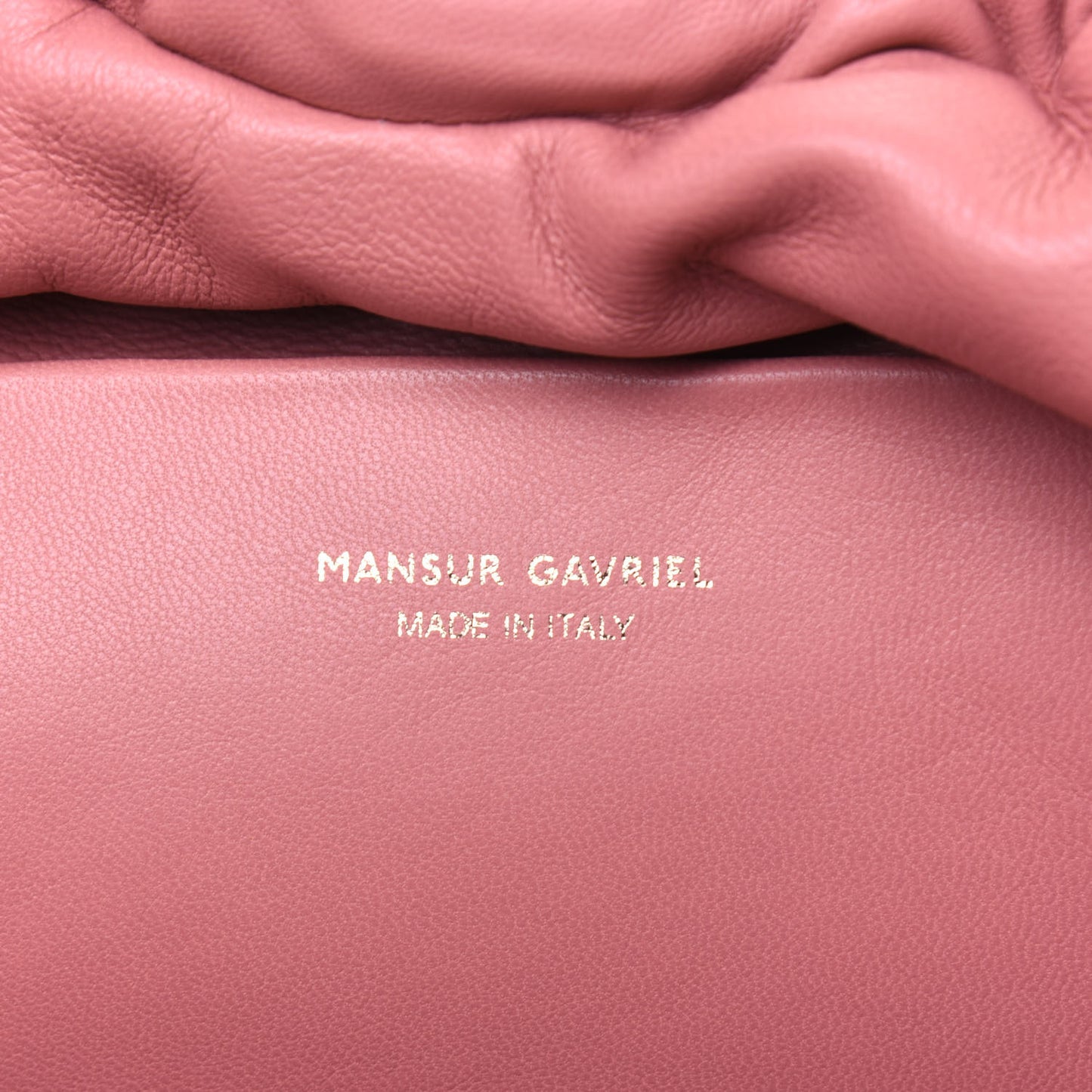 Lambskin Cloud Clutch Blush