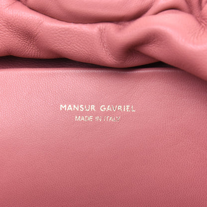 Mansur Gavriel Lambskin Cloud Clutch Blush 6 of 11