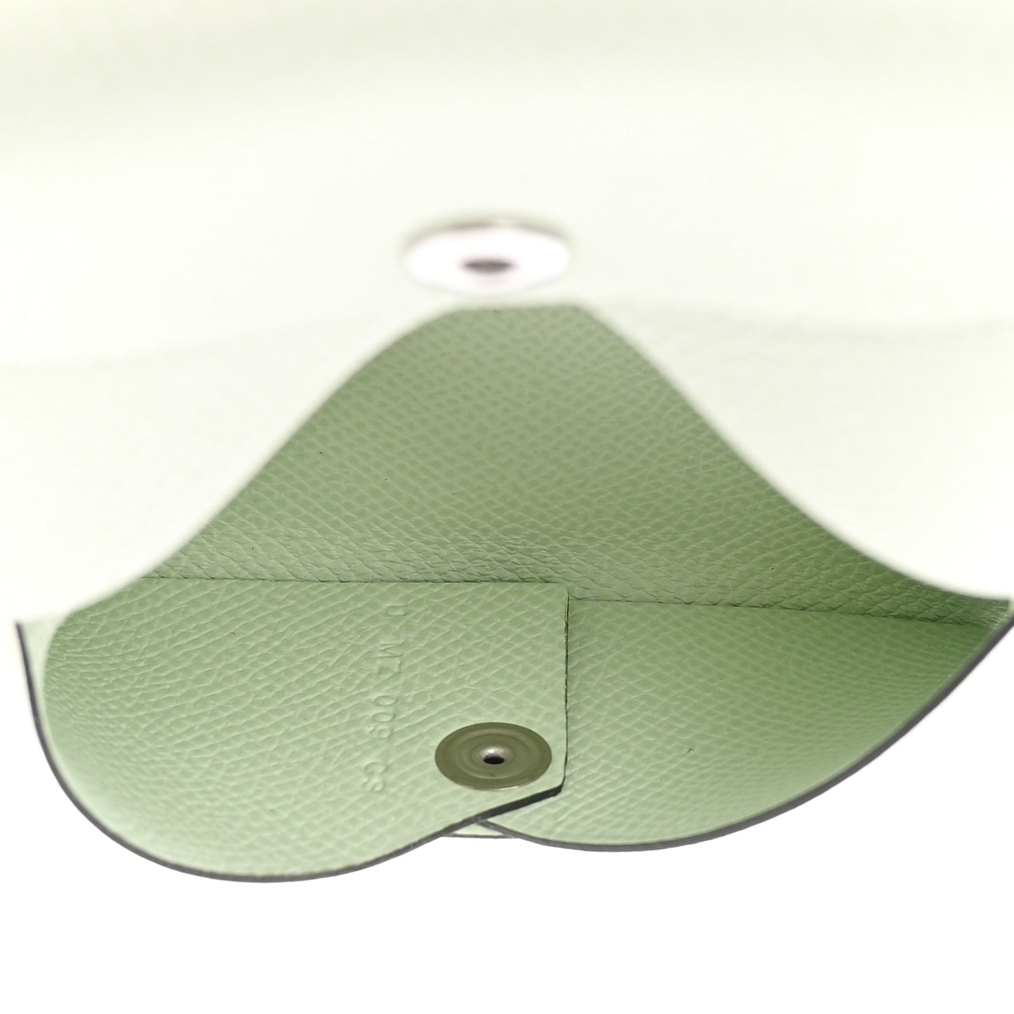 Epsom Calvi Card Case Vert Fizz