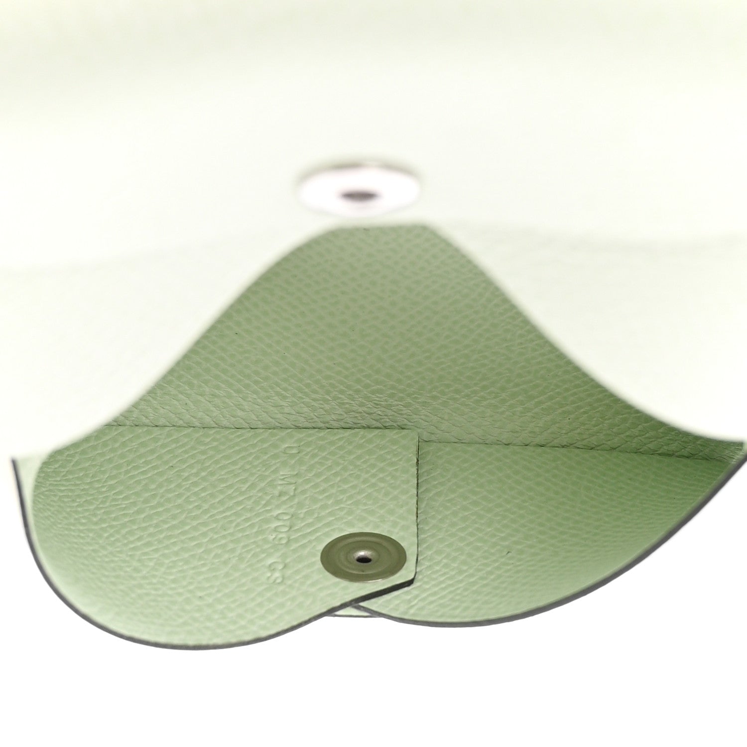 Hermes Epsom Calvi Card Case Vert Fizz 5 of 8