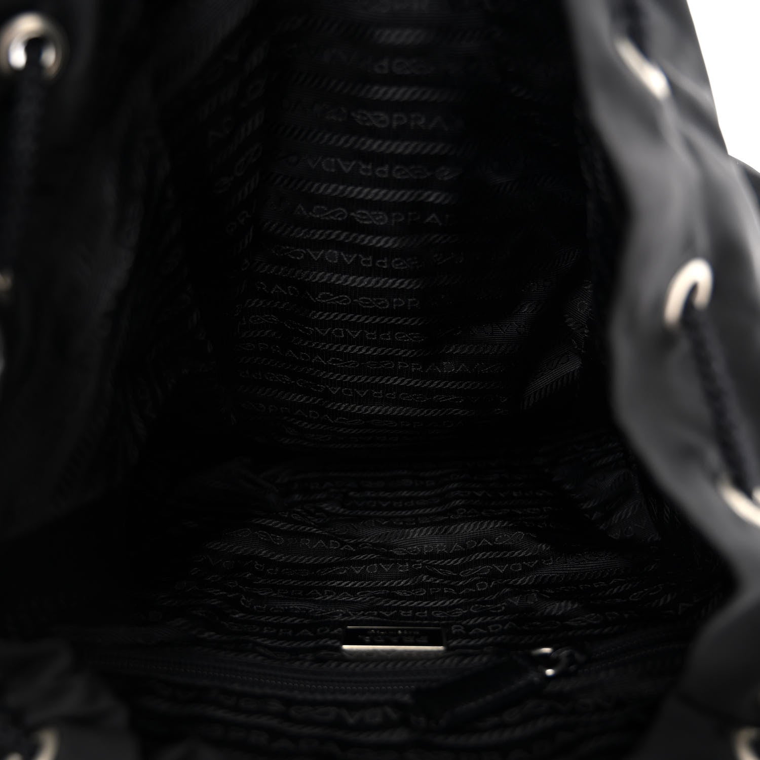 Prada Nylon Viaggio Backpack Black 5 of 9