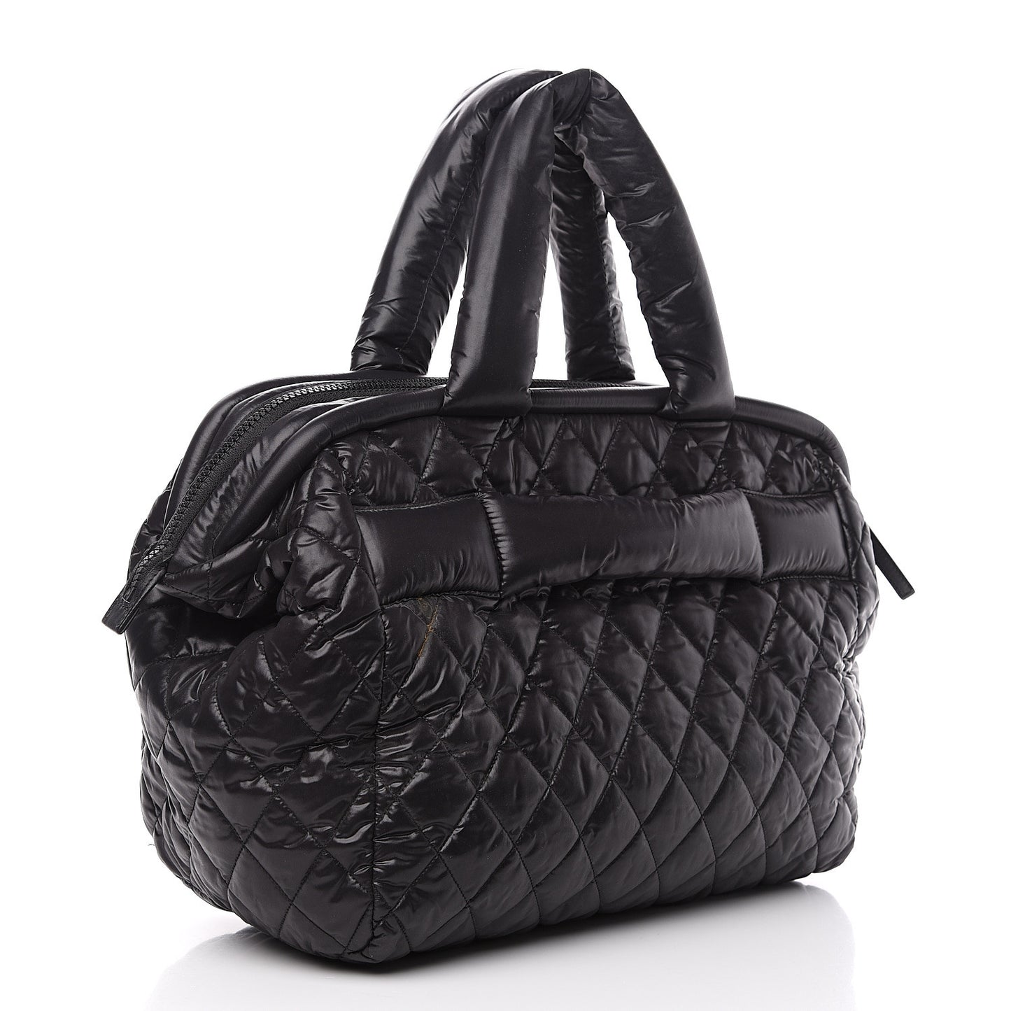 Nylon Coco Cocoon Bowler Black