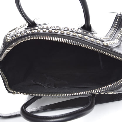 Givenchy Calfskin Medium Studded Bi-Color Antigona Black White 5 of 11