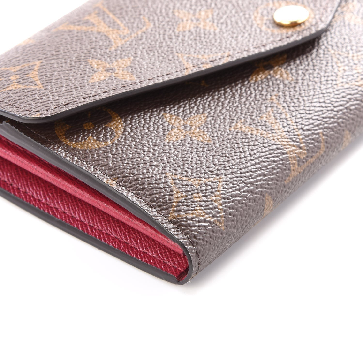 Louis Vuitton Monogram Sarah Wallet NM Fuchsia 5 of 10