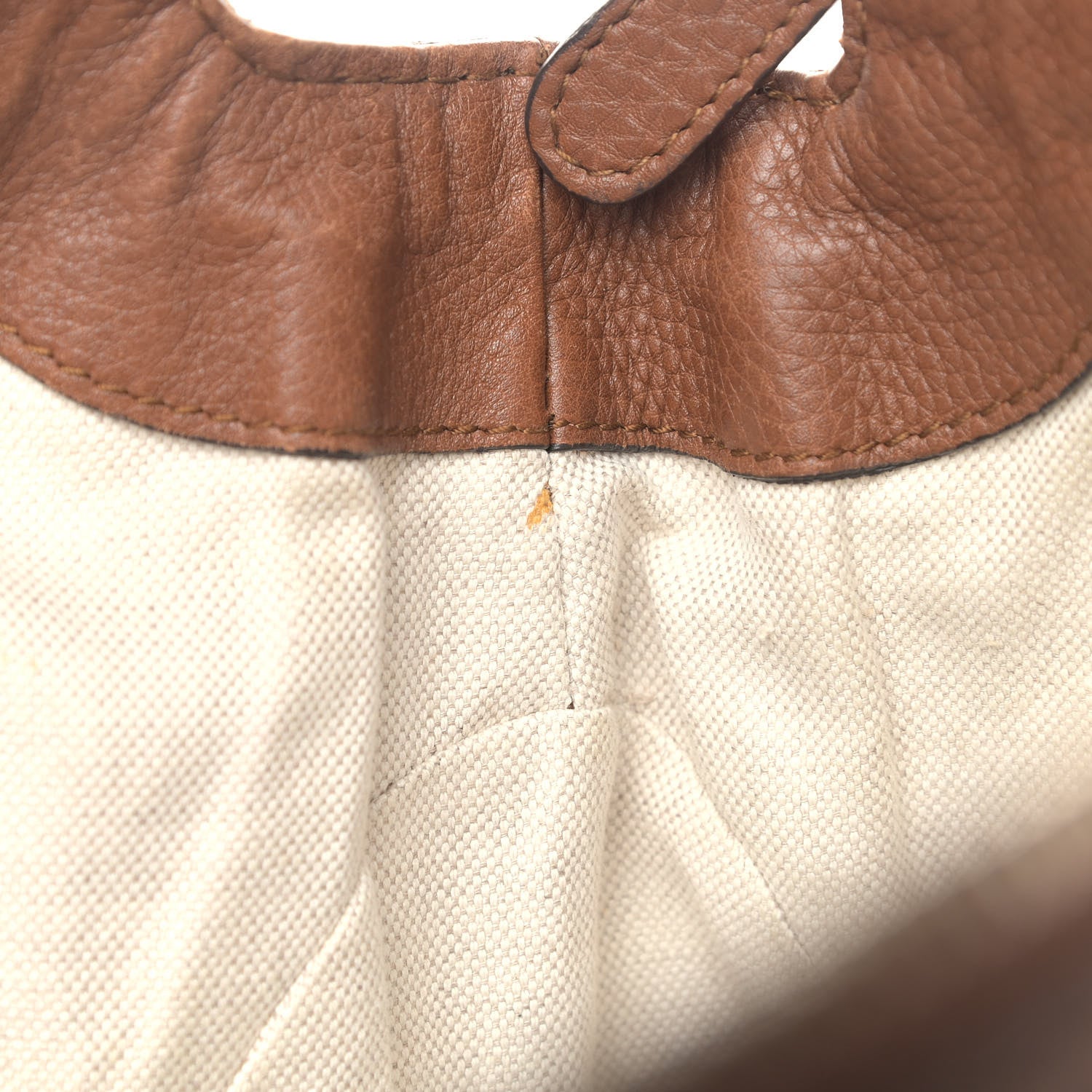 Gucci Pebbled Calfskin Large Bella Hobo Cuir 12 of 21