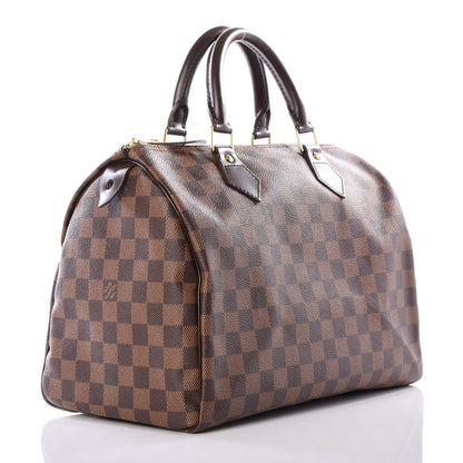 Louis Vuitton Damier Ebene Speedy 30 2 of 10