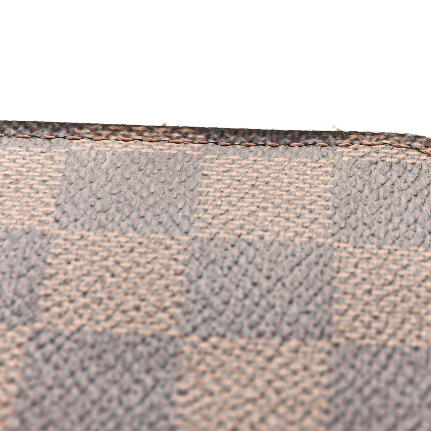 Damier Ebene Clemence Wallet Cherry