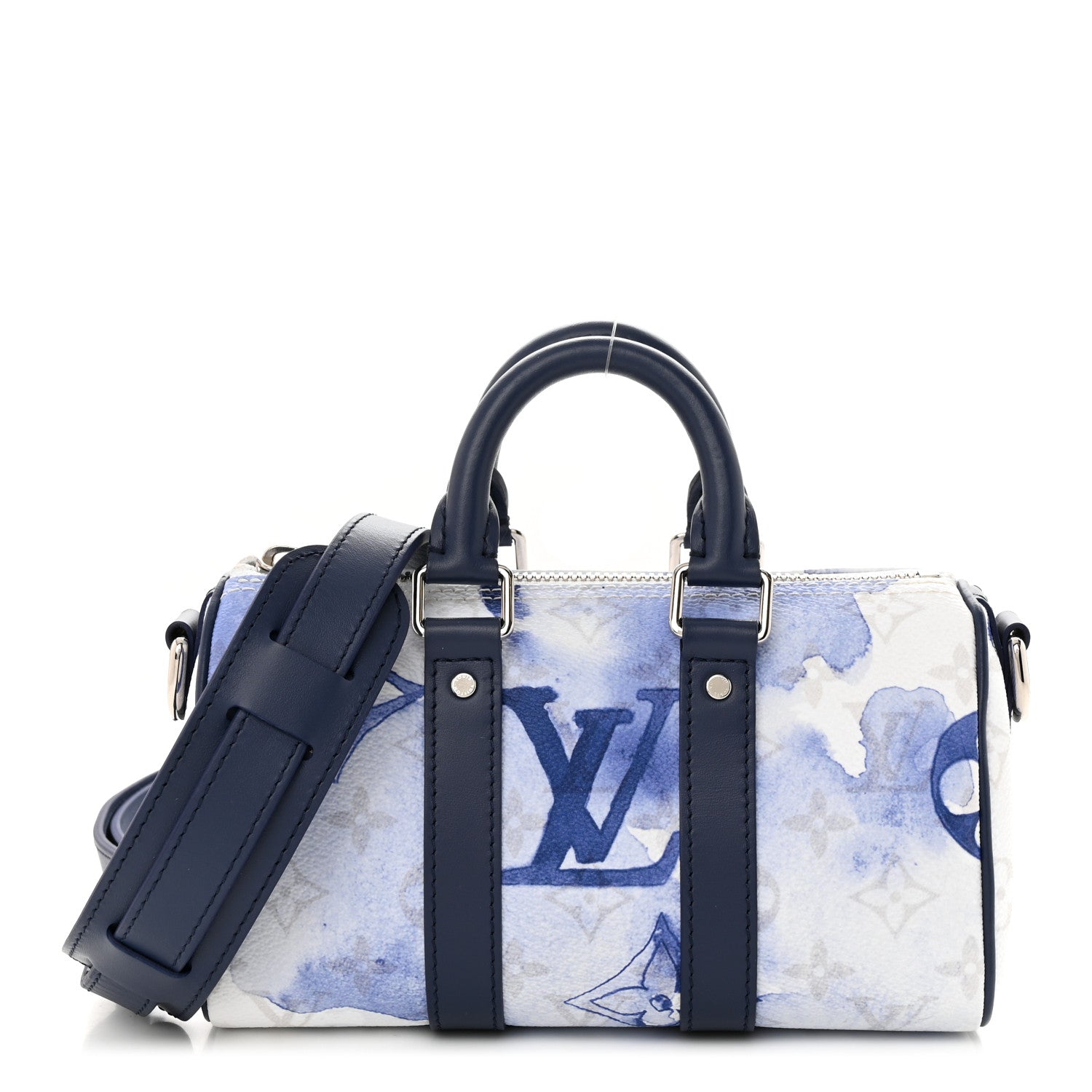 Louis Vuitton Monogram Watercolor Keepall XS Blue 1 of 10