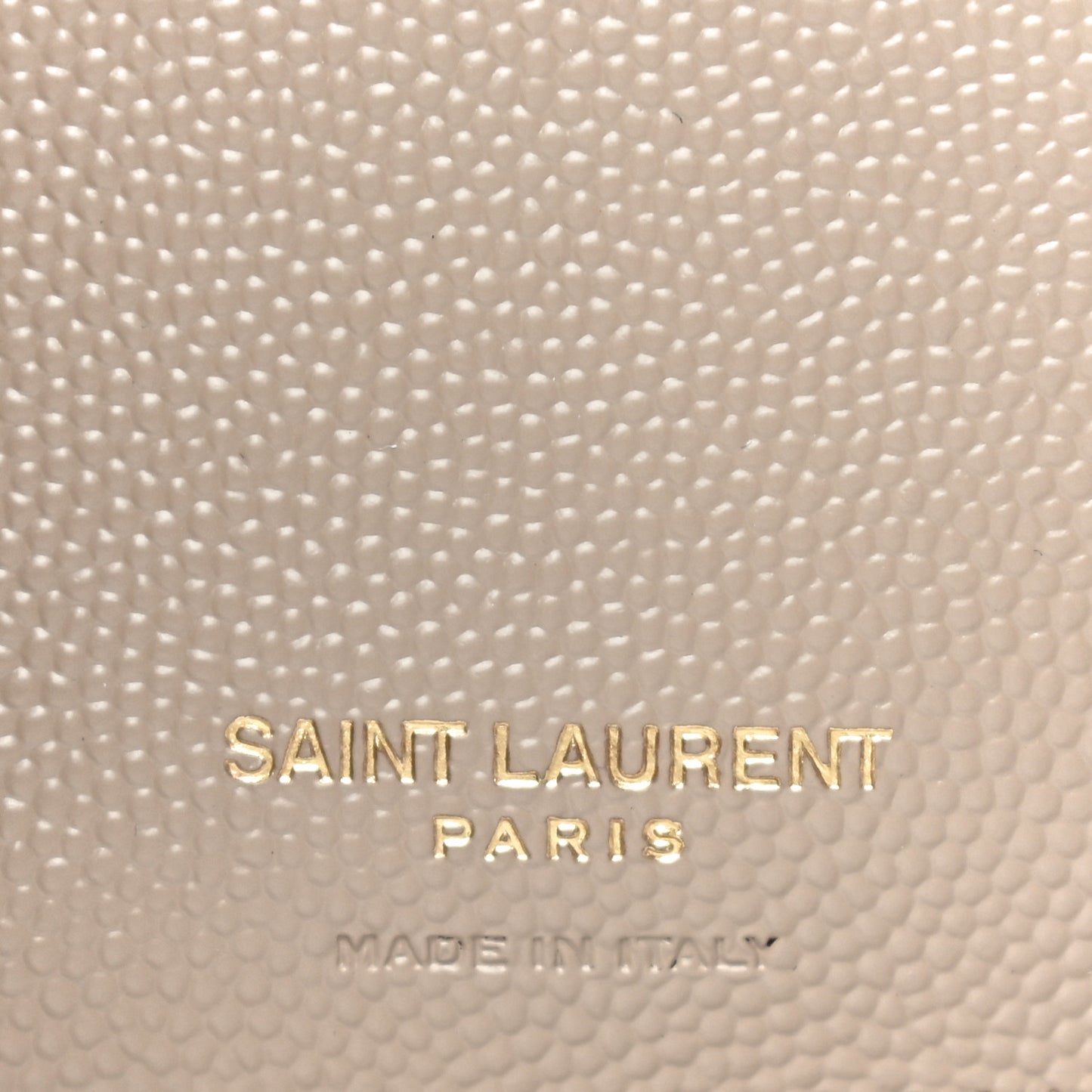 Grain De Poudre Matelasse Chevron Monogram Compact Tri Fold Wallet Dark Beige