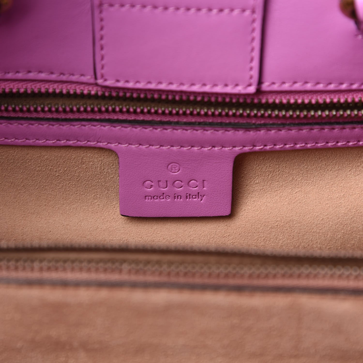 Gucci Calfskin Matelasse Small GG Marmont Tote Candy Mousse 8 of 10
