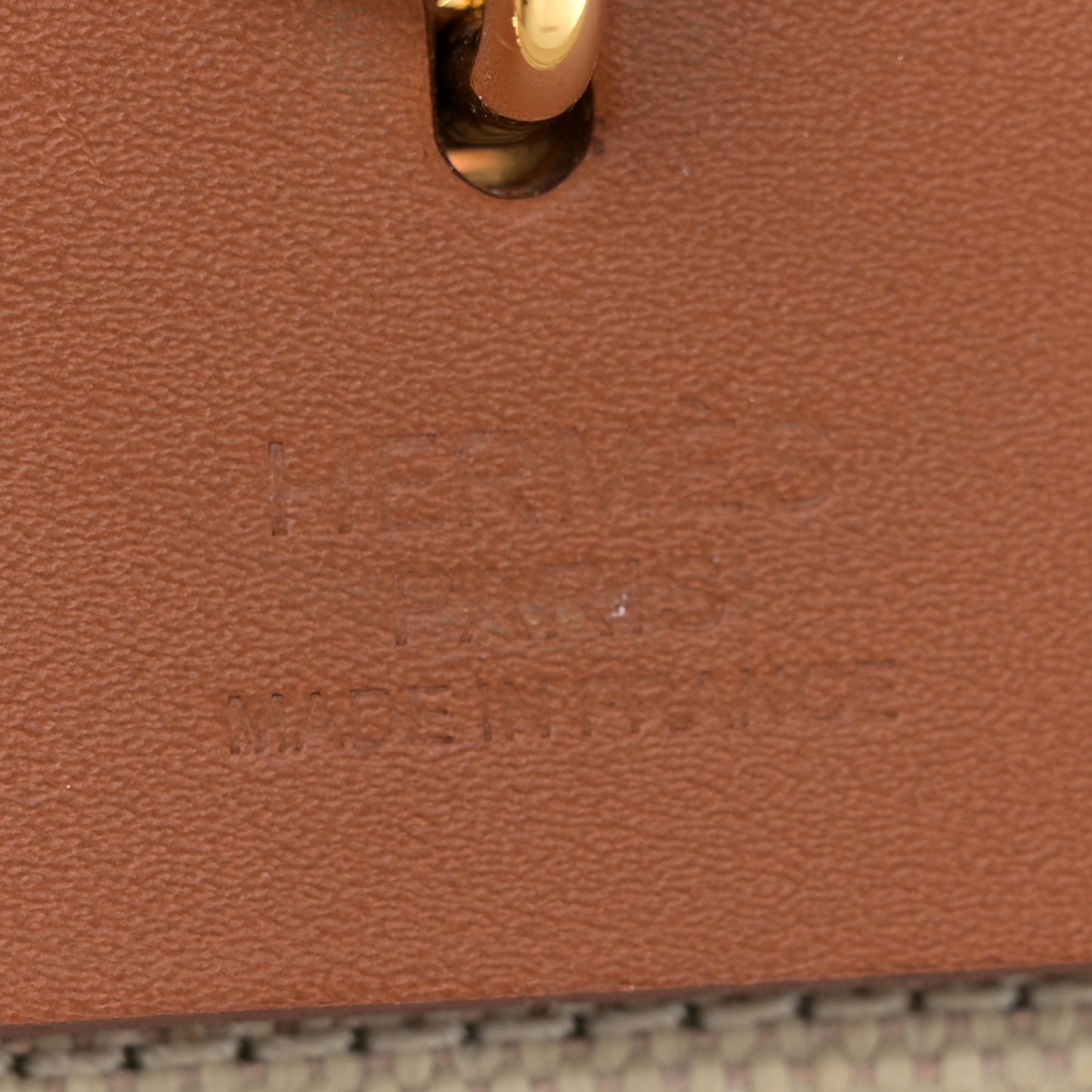 Vache Hunter Toile Herbag Zip 31 PM Trench Gold