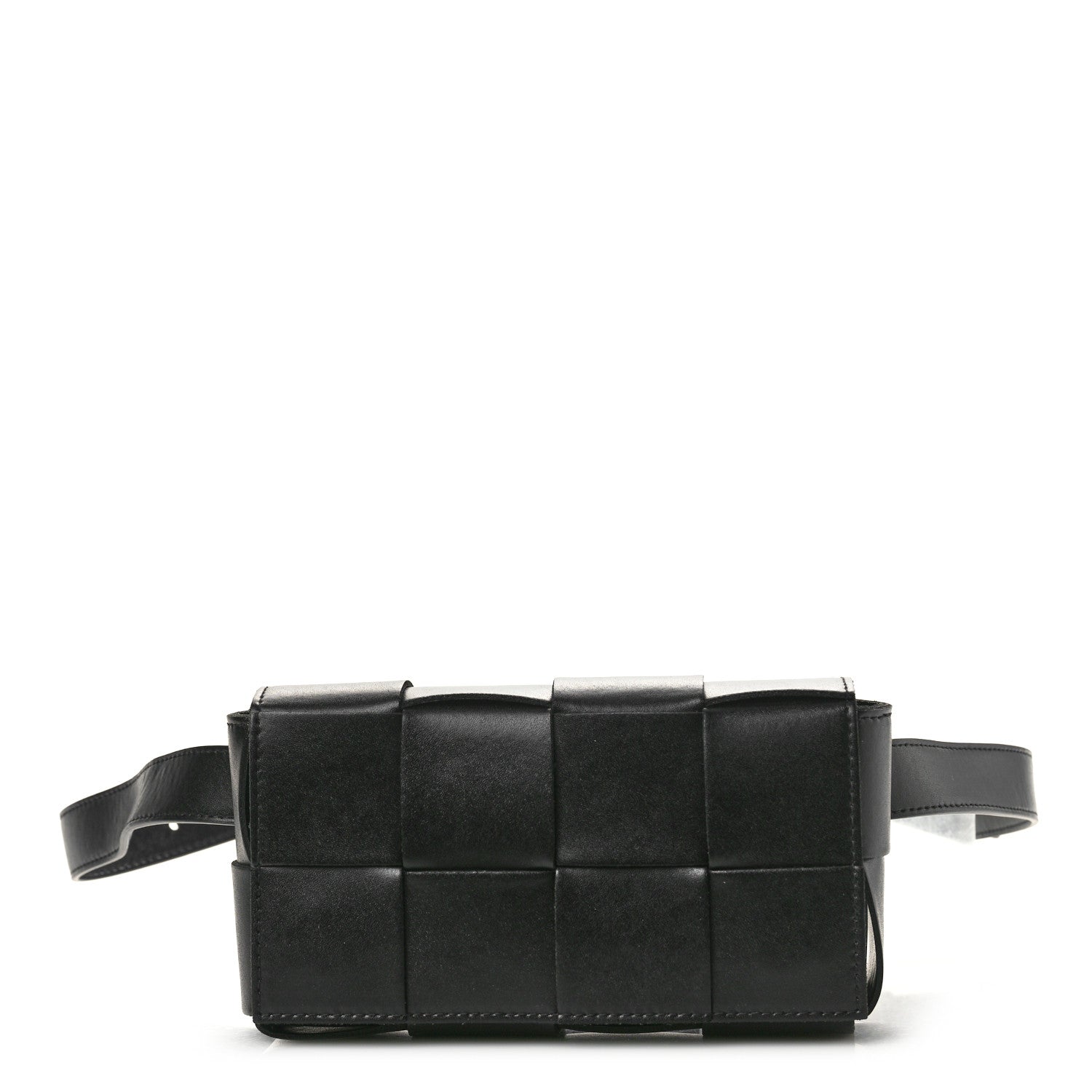 Bottega Veneta Nappa Maxi Intreccio The Belt Cassette Bag Black 1 of 9
