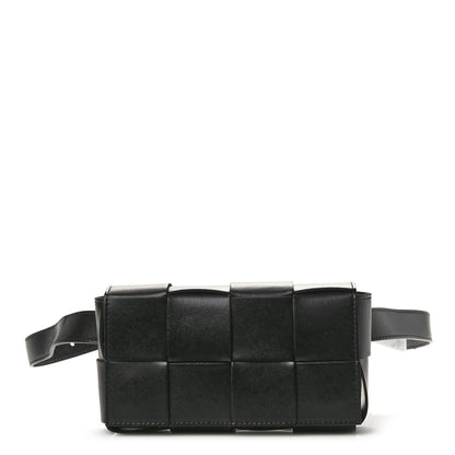 Bottega Veneta Nappa Maxi Intreccio The Belt Cassette Bag Black 1 of 9