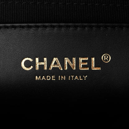 Chanel Metallic Calfskin Pearl Quilted CC Mini Camera Case Ruthenium 6 of 11