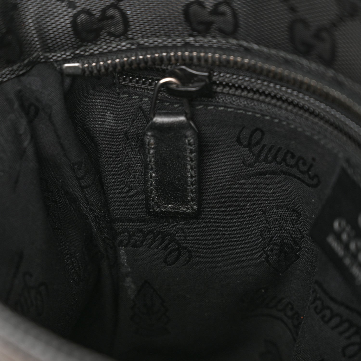 Gucci Imprime Monogram Small Flat Messenger Bag Black 11 of 13