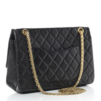 Chanel Aged Calfskin Quilted 2.55 Reissue 226 Flap Black 3 of 18