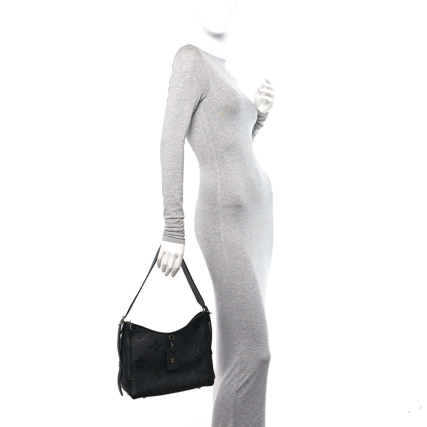 Louis Vuitton Empreinte Carryall PM Black 2 of 10