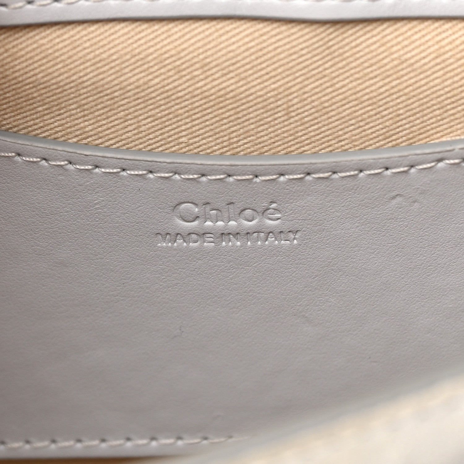 Chloe Calfskin Small Tess Bag Light Cloud 6 of 22