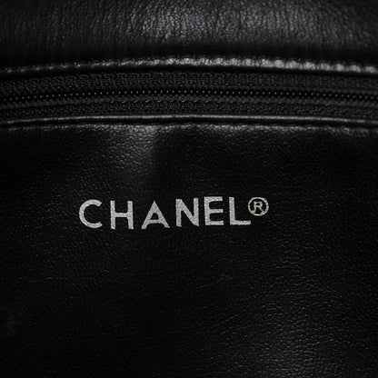 Chanel Lambskin Shopping Tote Navy 6 of 10