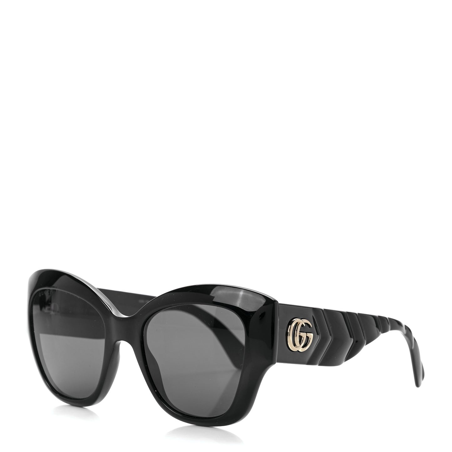 Acetate GG Butterfly Sunglasses GG0808S Black
