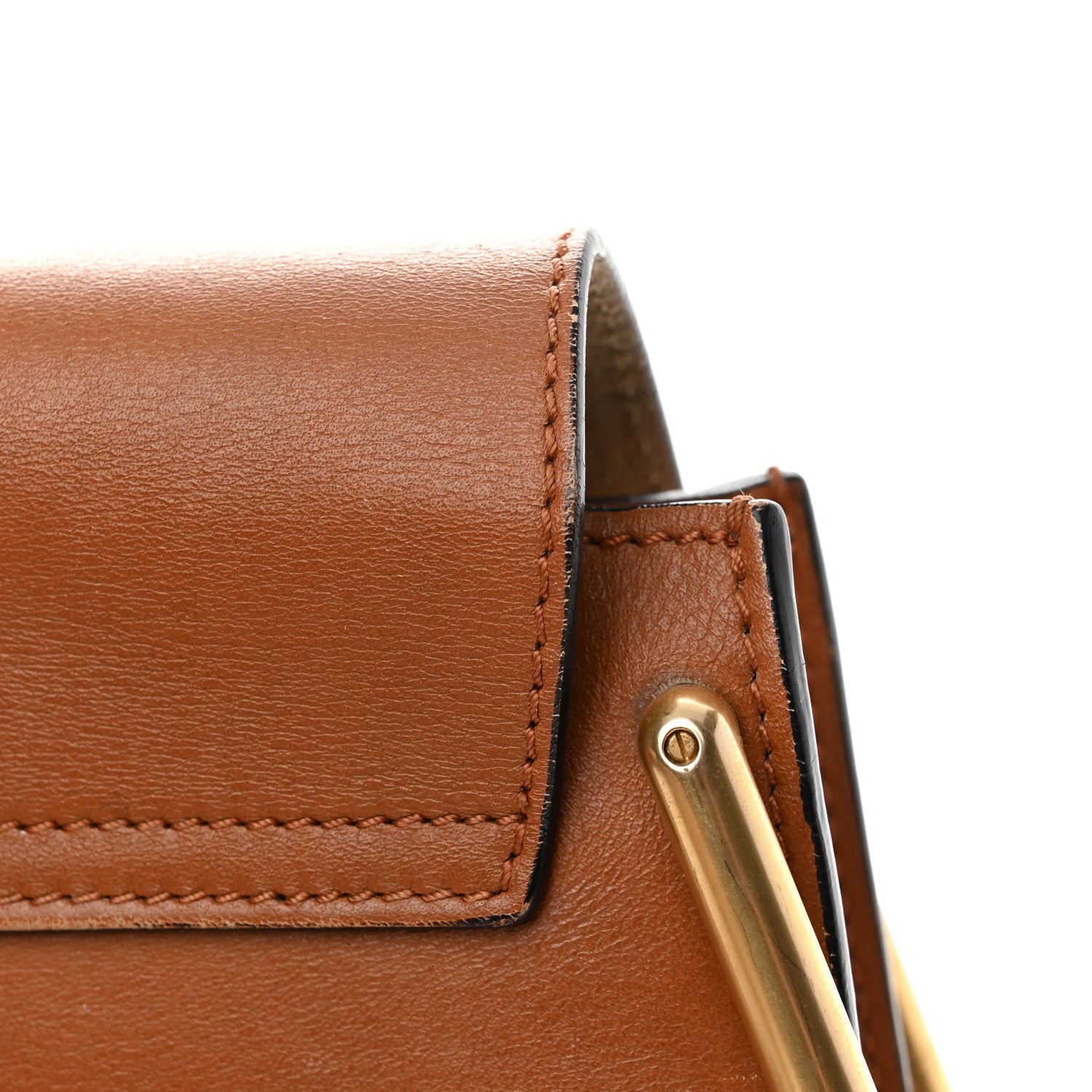 Chloe Calfskin Small Hudson Fringe Shoulder Bag Caramel 18 of 26