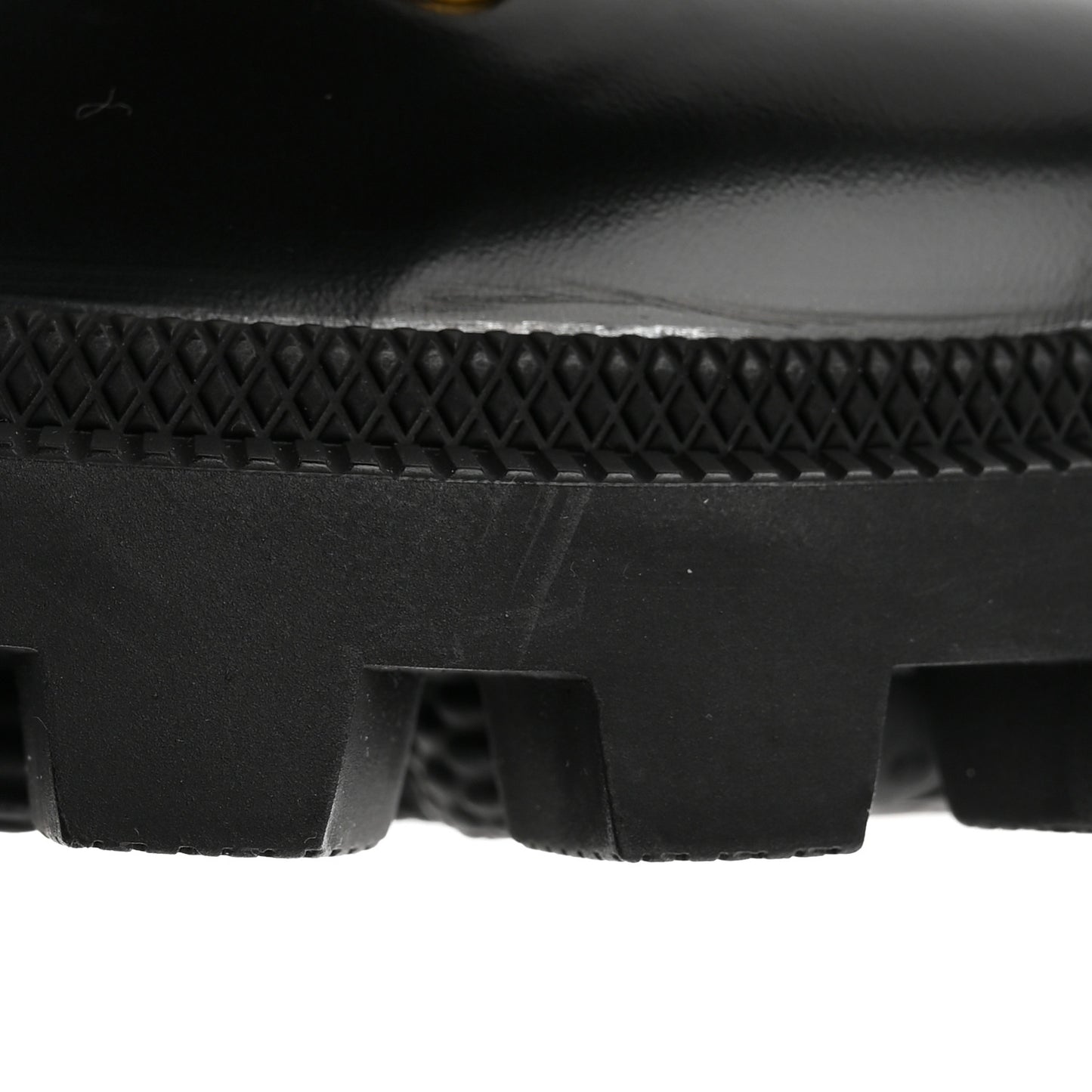 Calfskin Sylvie Web Lace Up Combat Boots 35 Black