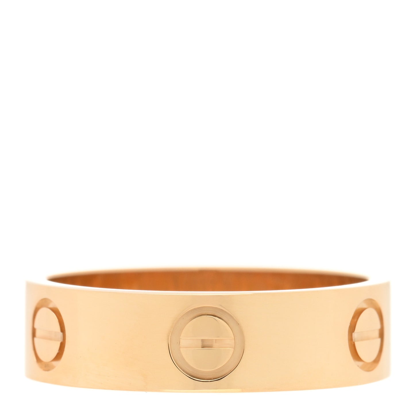 18K Yellow Gold 5.5mm LOVE Ring 56 7.5