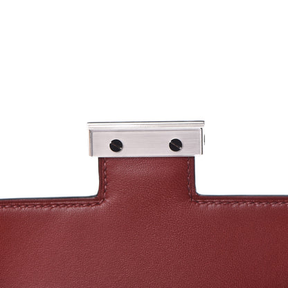 Hermes Veau Monsieur Constance 18 Rouge H 11 of 21