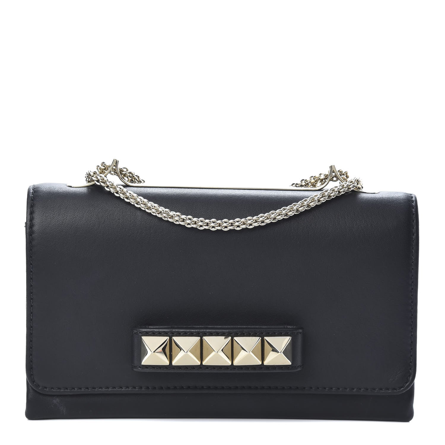 Valentino Garavani Nappa Va Va Voom Shoulder Bag Black 1 of 15