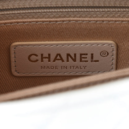 Chanel Iridescent Caviar Quilted Extra Mini Coco Handle Flap Ivory 8 of 9