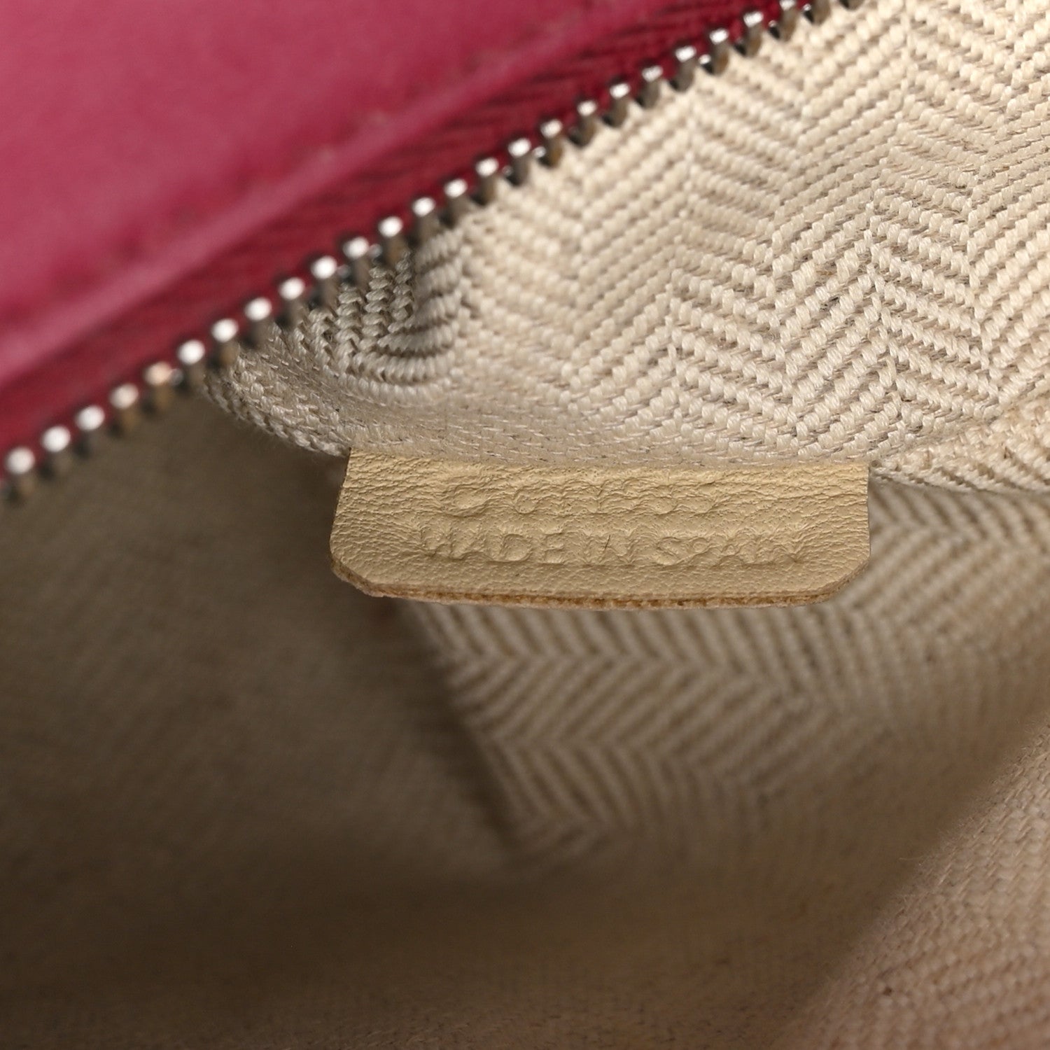 Loewe Calfskin Mini Puzzle Bag Raspberry 7 of 10