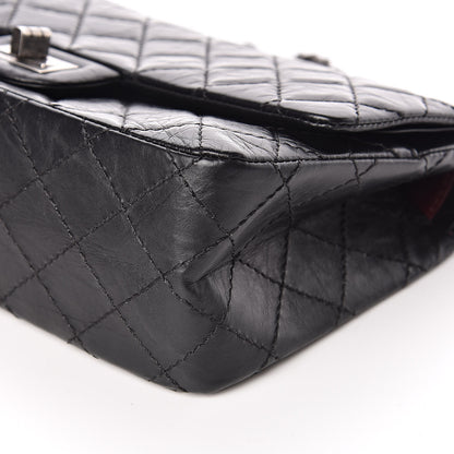 Chanel Aged Calfskin Quilted 2.55 Reissue 225 Flap Black 10 of 12