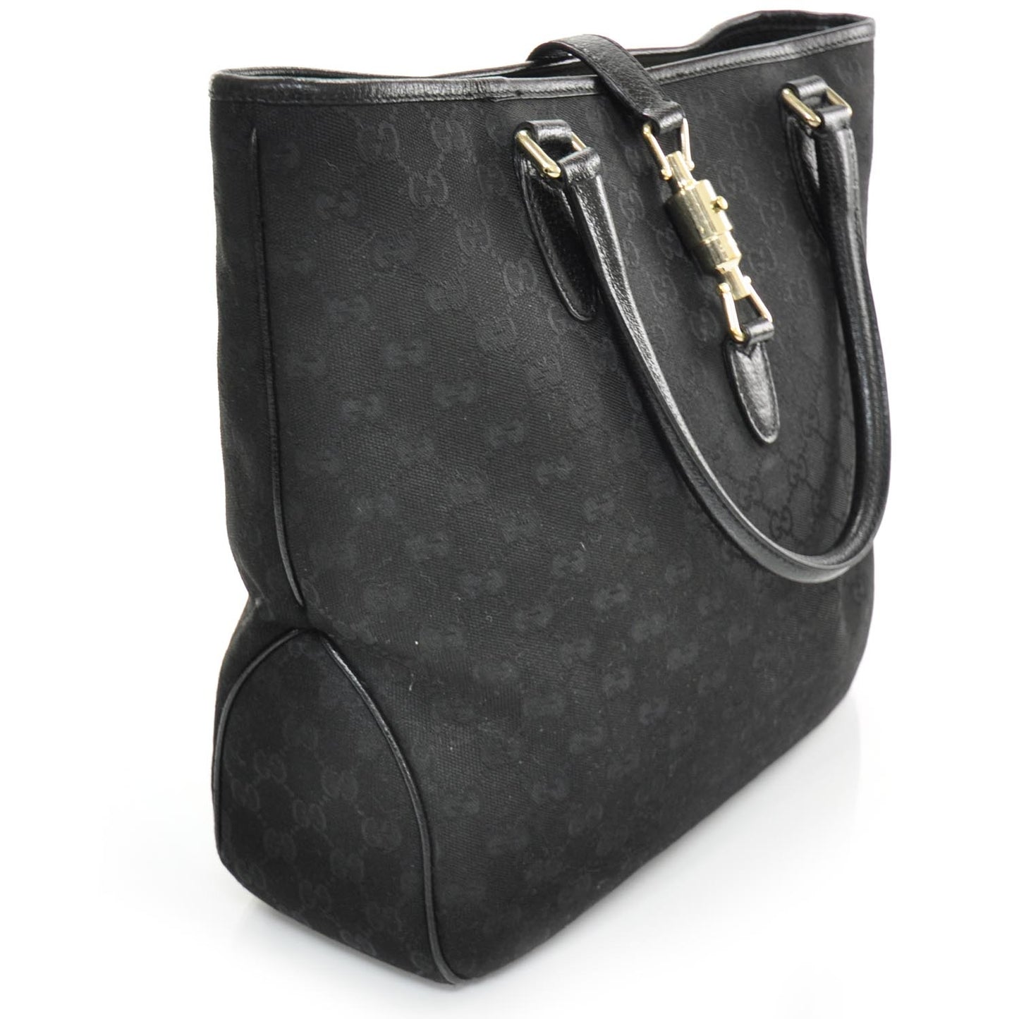Monogram Piston Tote Black