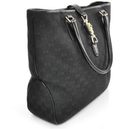Gucci Monogram Piston Tote Black 3 of 8