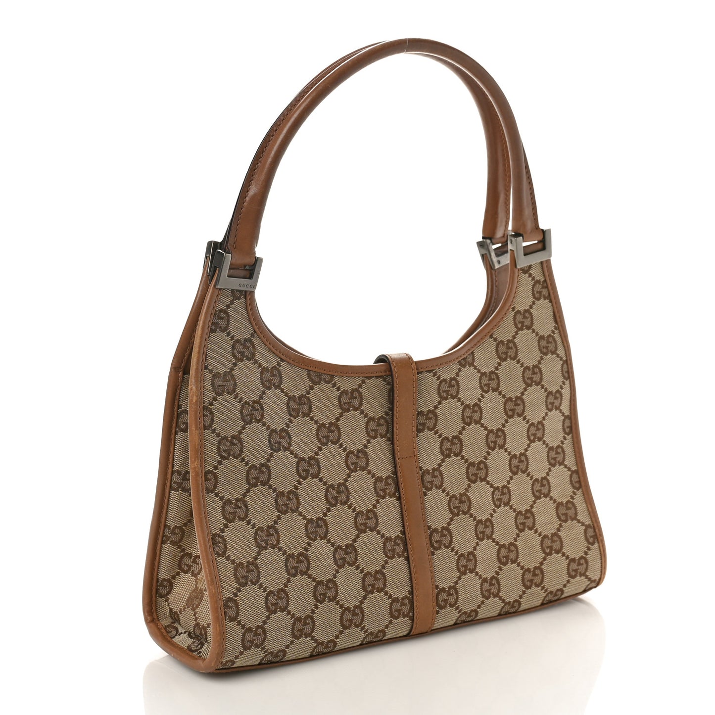 Monogram Small Bardot Bag Brown