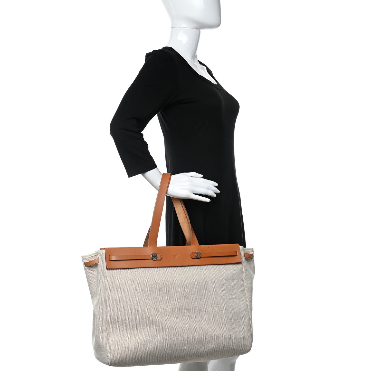 Toile Vache Hunter Herbag Cabas MM Natural