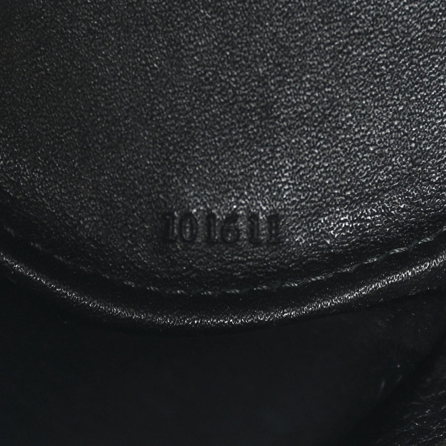 Calfskin Panda Crossbody Black White
