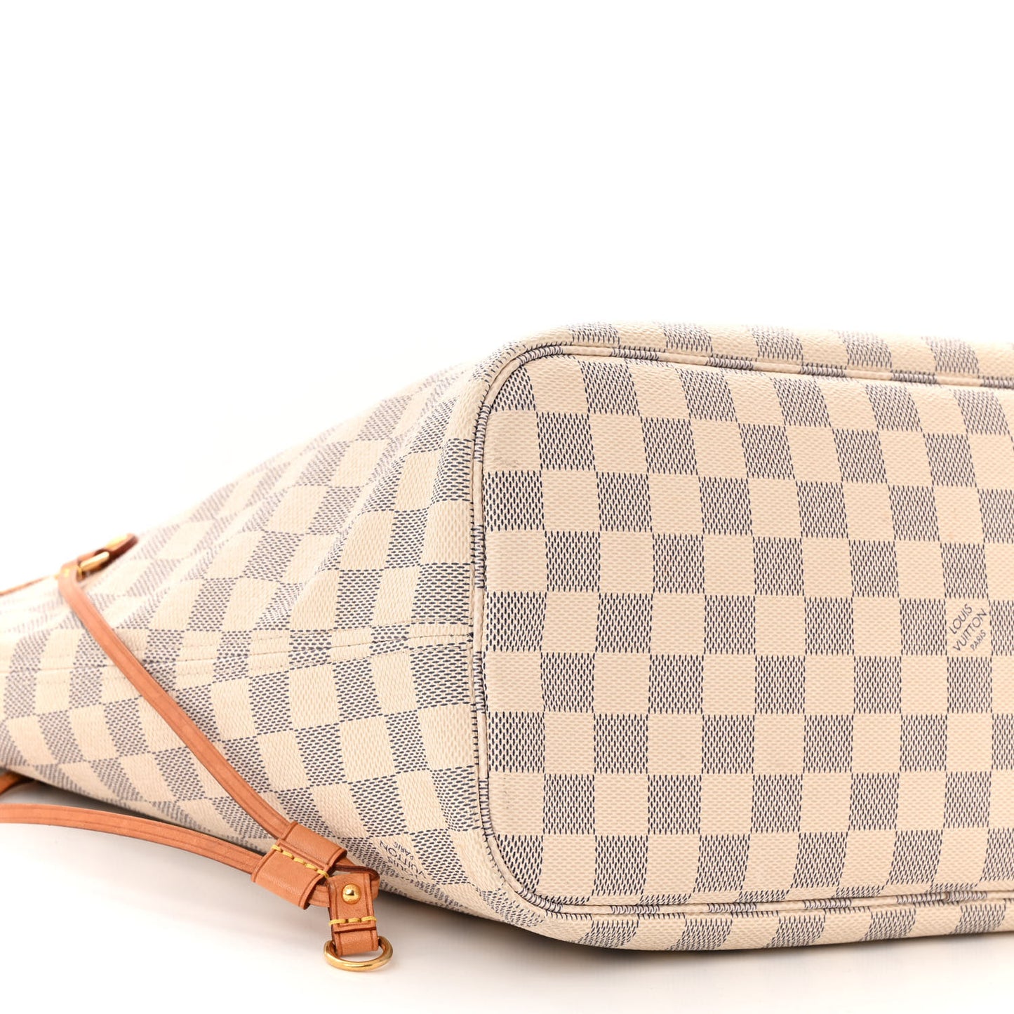 Damier Azur Neo Neverfull MM Rose Ballerine
