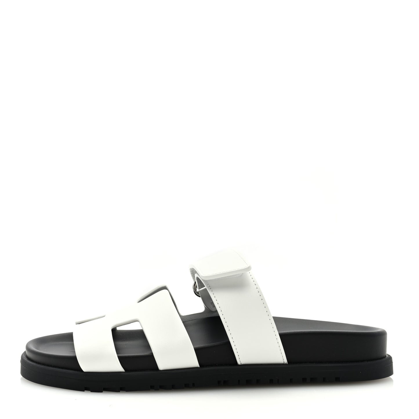 Calfskin Womens Chypre Sandals 35 White