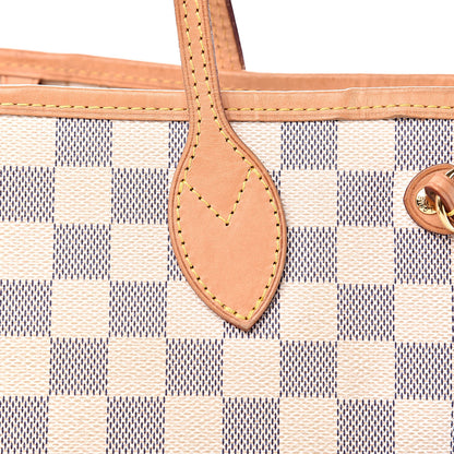 Louis Vuitton Damier Azur Neverfull PM 12 of 15