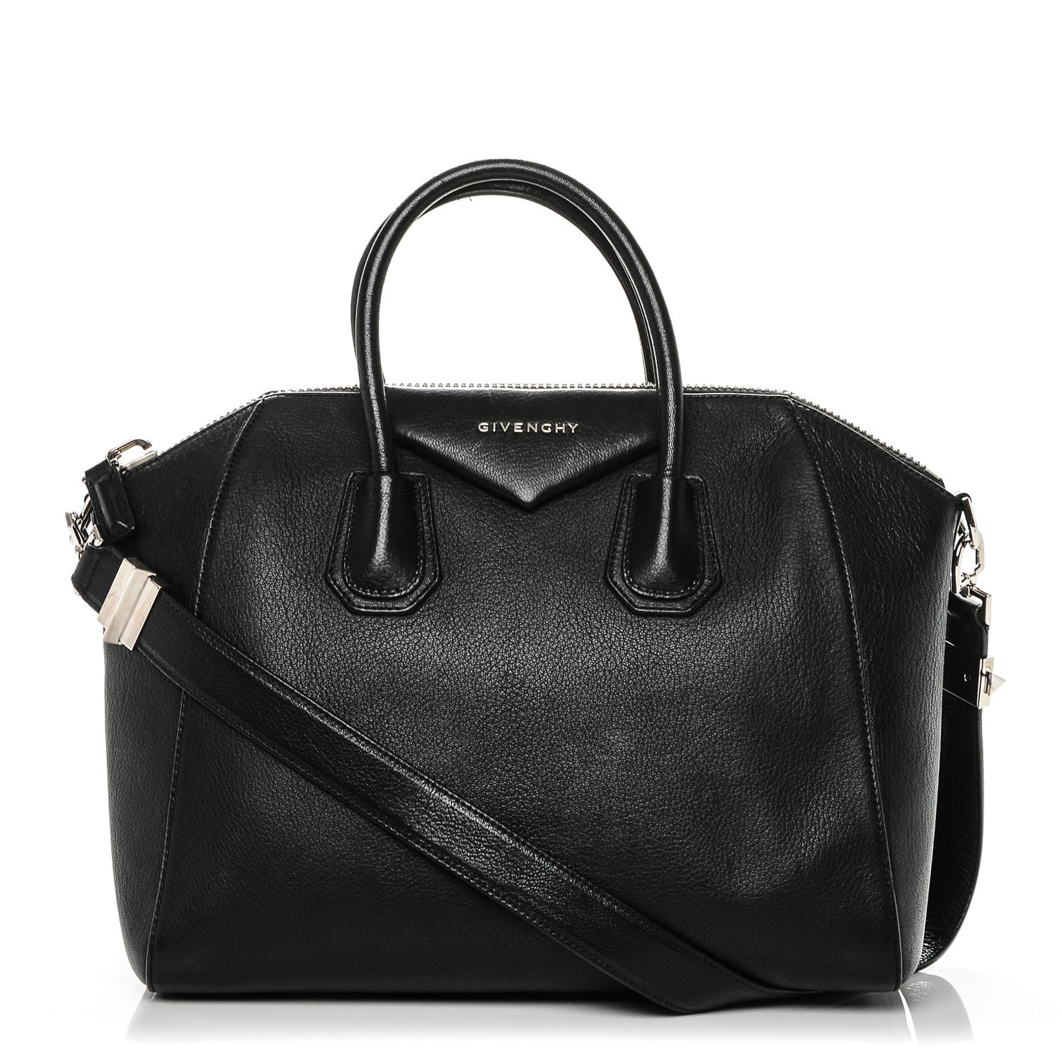 Givenchy Sugar Goatskin Medium Antigona Black 1 of 7