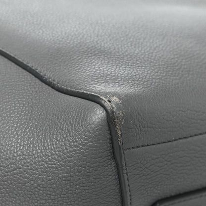 Celine Soft Grained Calfskin Sangle Bucket Bag Grey 10 of 12