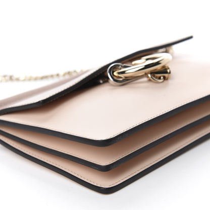 Chloe Goatskin Smooth Calfskin Mini Faye Chain Shoulder Bag Pink 6 of 10